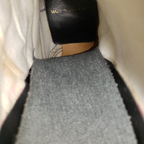 Dr. Martens RARE Vintage 90s Gold Chunky Glitter Boots - Picture 16 of 16